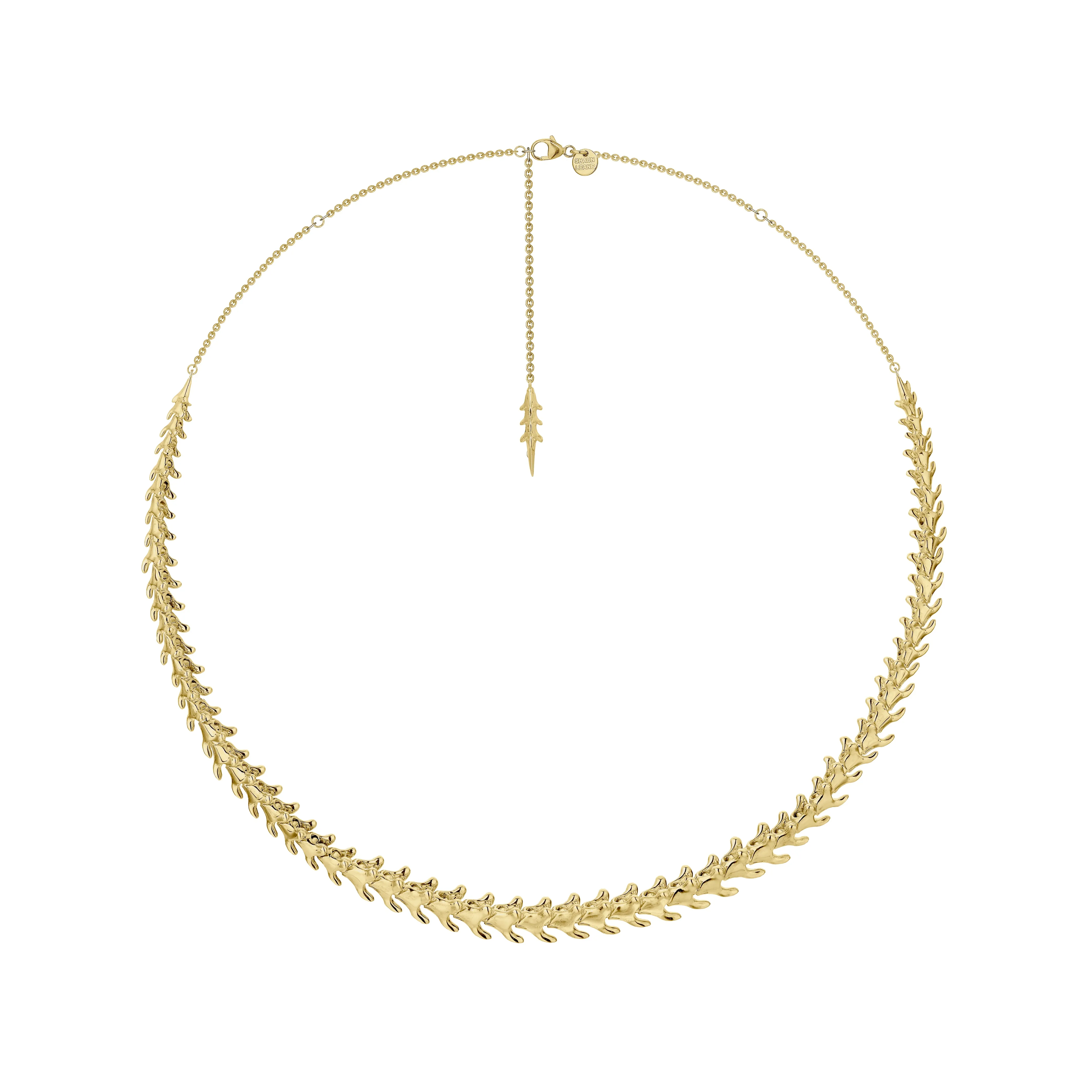 Serpent's Trace Choker - Yellow Gold Vermeil