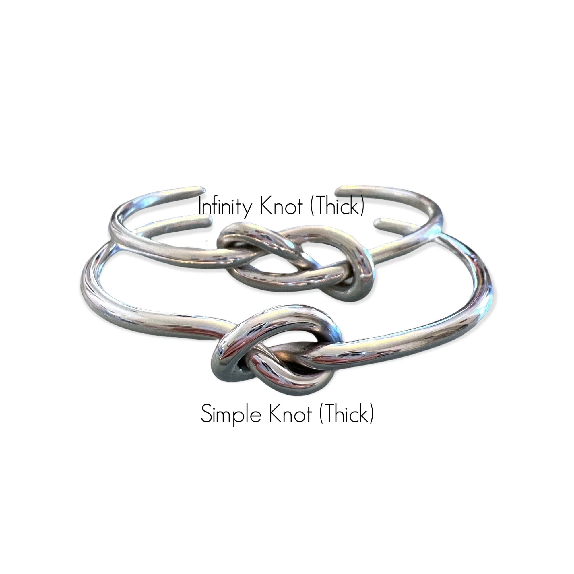 Simple Knot Cuff- Thick