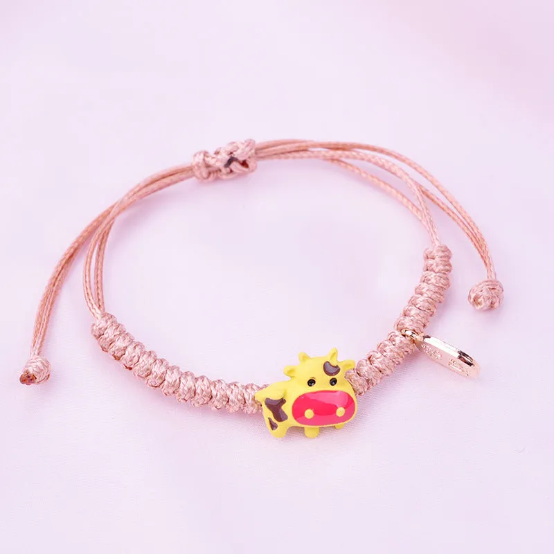 Simple Korean Style Ribbon Braided Bracelet