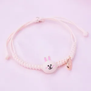 Simple Korean Style Ribbon Braided Bracelet