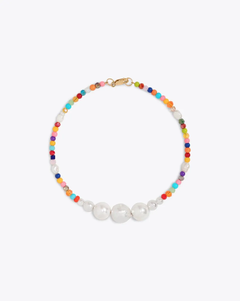 Simple Pearls Ankle Bracelet