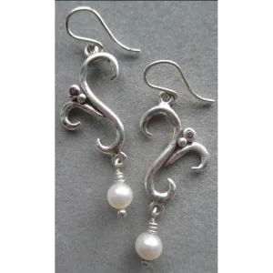 Swirl Earrings ER99SSG by Richelle Leigh