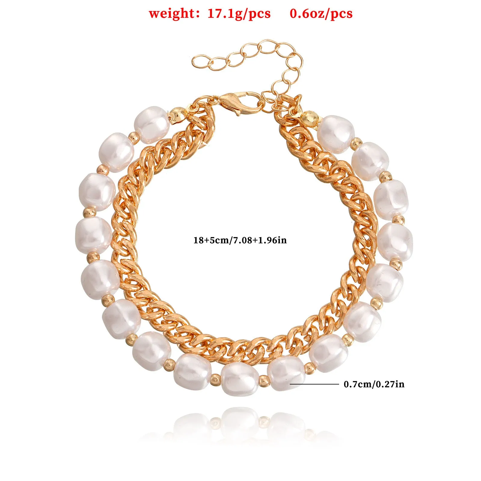 Women's Ins Style Simple Personality Suit Bracelet